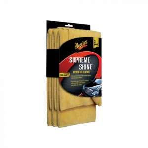 Supreme Shine Microfiber Towel, Prosop microfibra 40x60 cm, pachet 3 buc
