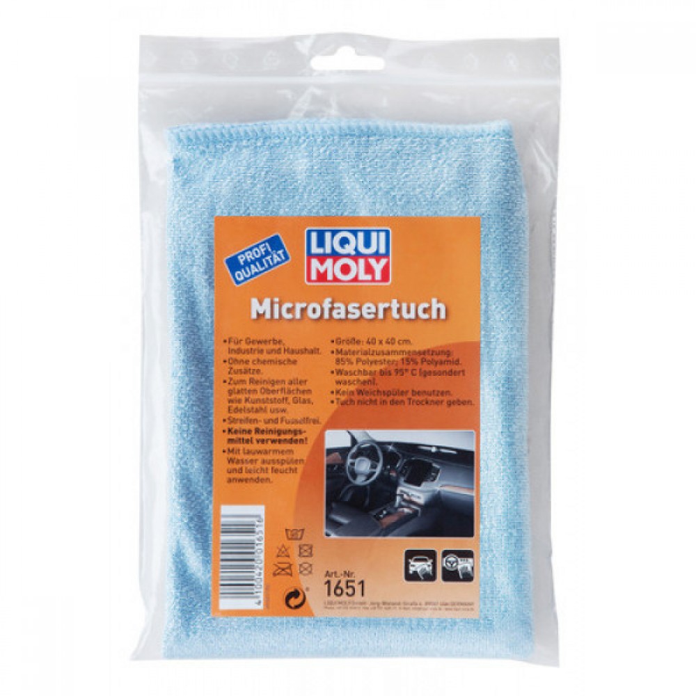 Laveta Liqui Moly cu microfibre - LM-1651O - Liqui Moly