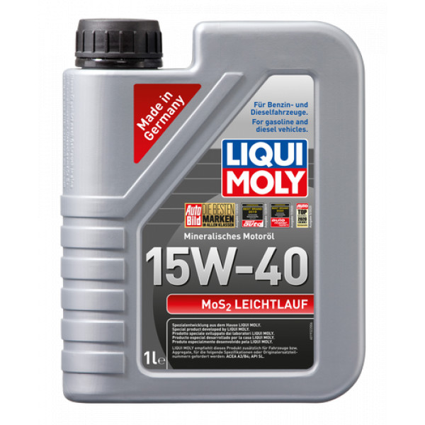 Ulei motor Liqui Moly MoS2 Leichtlauf 15W-40 - LM-MoS2 Leightlauf 15W-40 - Liqui Moly