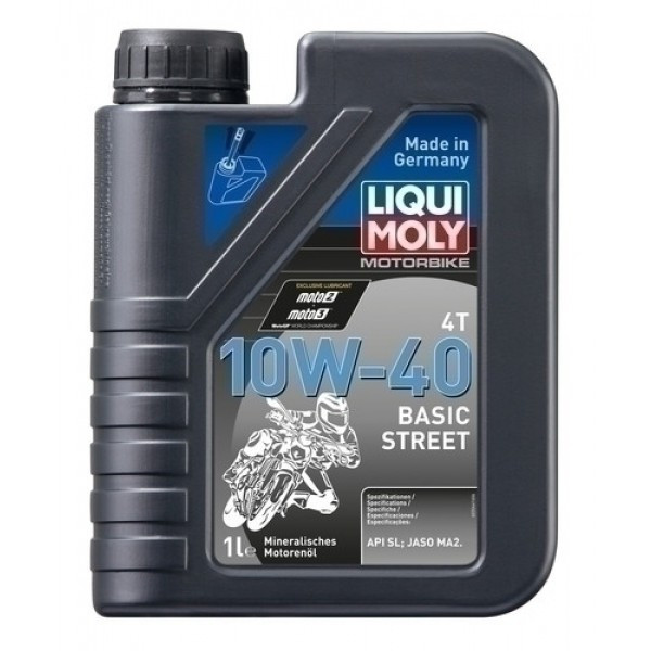Ulei motor Liqui Moly Motorbike 4T 10W-40 Basic Street - LM-Motorbike 4T 10W-40 Basic Street - Liqui Moly