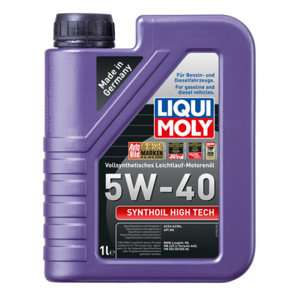 Ulei motor Liqui Moly Synthoil High Tech 5W-40 - LM-Synthoil High Tech 5W-40 - Liqui Moly