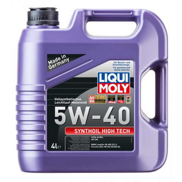 Ulei motor Liqui Moly Synthoil High Tech 5W-40 - LM-Synthoil High Tech 5W-40 - Liqui Moly