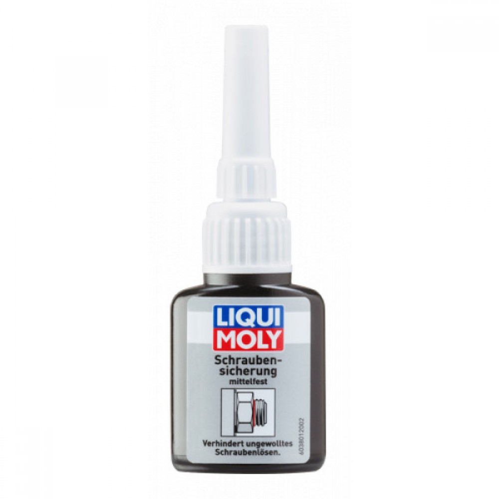 Soluţie Liqui Moly fixare șuruburi - rezistență medie- 10g - LM-Soluţie fixare șuruburi - rezistență medie - Liqui Moly