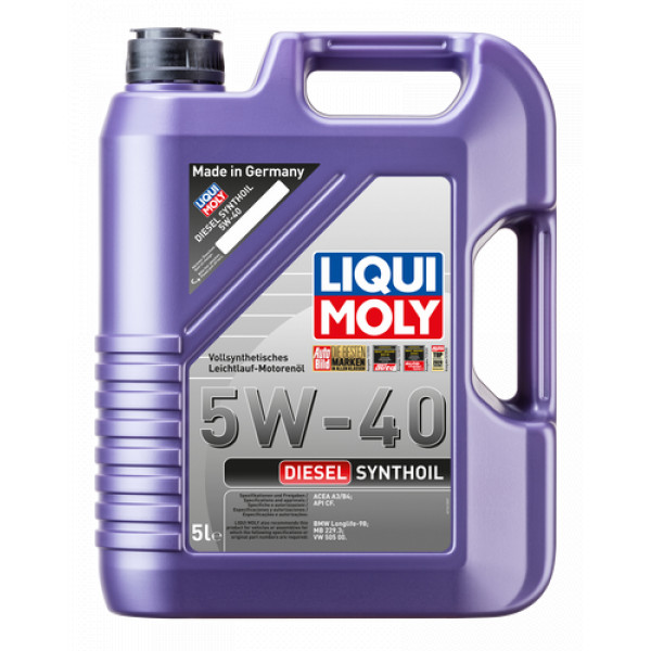 Ulei motor Liqui Moly Diesel Synthoil 5W-40
