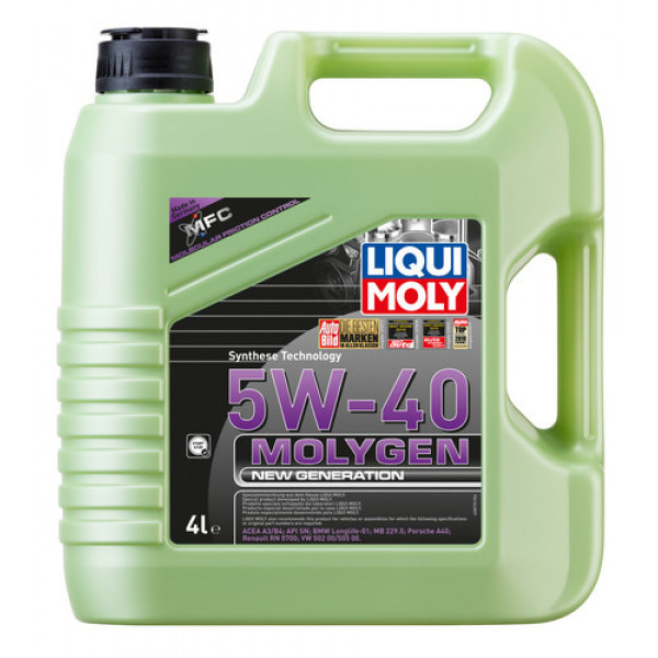 Ulei motor Liqui Moly Molygen New Generation 5W40 - LM-Molygen New Generation 5W40 - Liqui Moly