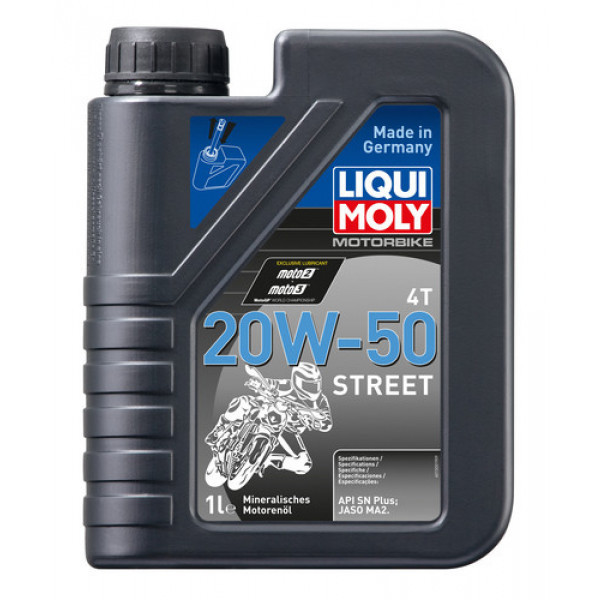 Ulei motor Liqui Moly Motorbike 4T 20W-50 Street - LM-Motorbike 4T 20W-50 Street - Liqui Moly