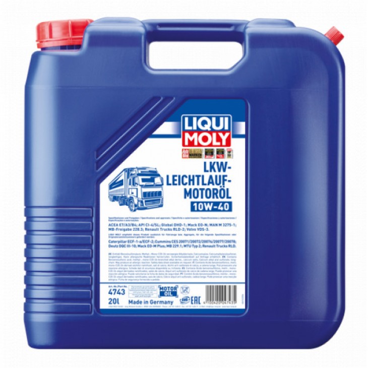 Ulei motor Liqui Moly Leichtlaf Truck 10W-40 - LM-Leichtlaf Truck 10W-40 - Liqui Moly