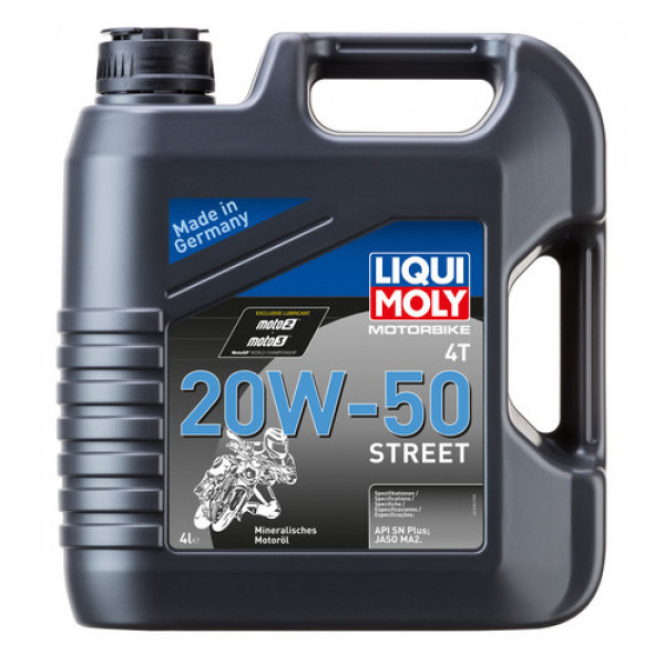 Ulei motor Liqui Moly Motorbike 4T 20W-50 Street - LM-Motorbike 4T 20W-50 Street - Liqui Moly