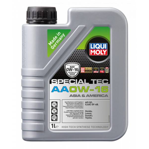 Ulei motor Liqui Moly Special Tec AA 0W 16 - LM-Special Tec AA 0W 16 - Liqui Moly