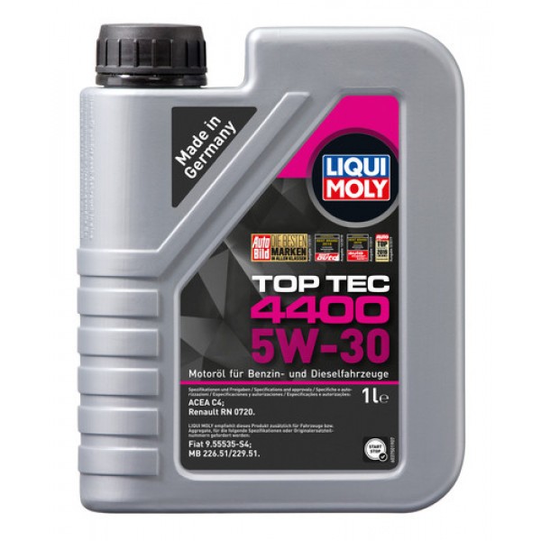 Ulei motor Liqui Moly Top Tec 4400 5W-30 - LM-Top Tec 4400 5W-30 - Liqui Moly