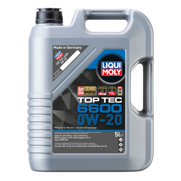 Ulei motor Liqui Moly Top Tec 6600 0W 20 - LM-Top Tec 6600 0W 20 - Liqui Moly