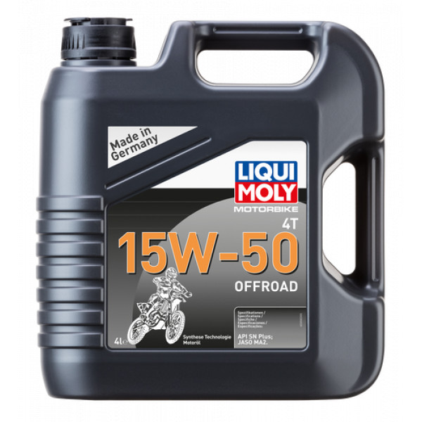 Ulei motor Liqui Moly Motorbike 4T 15W-50 Offroad - LM-3057 - Liqui Moly