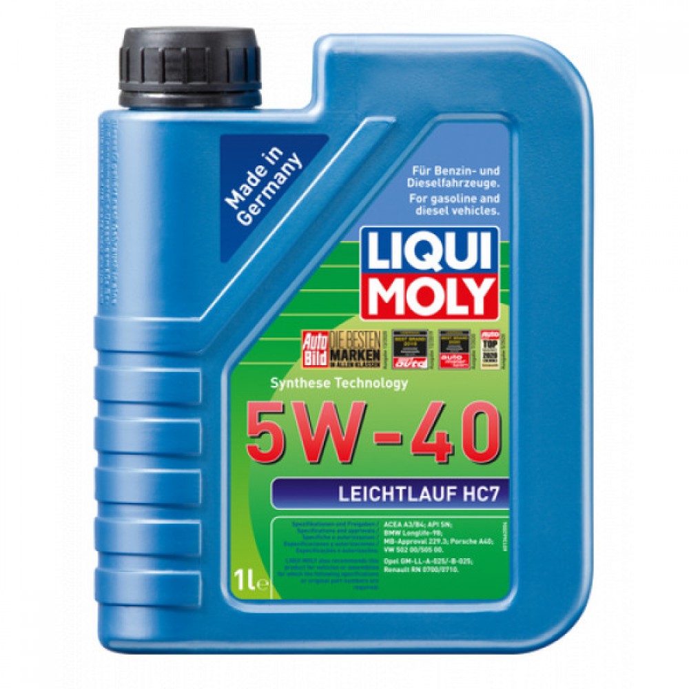 Ulei motor Liqui Moly Leichtlauf HC7 5W-40 - LM-Leichtlauf HC7 5W-40 - Liqui Moly