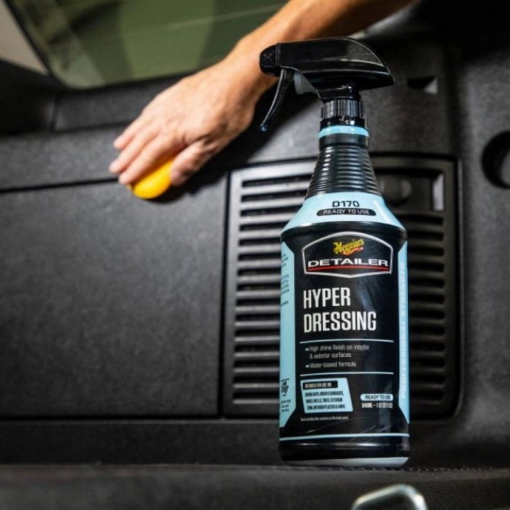 Dressing pentru plastic si cauciuc Meguiars Hyper Dressing, 946ml - DRTU17032 - MEGUIAR`S