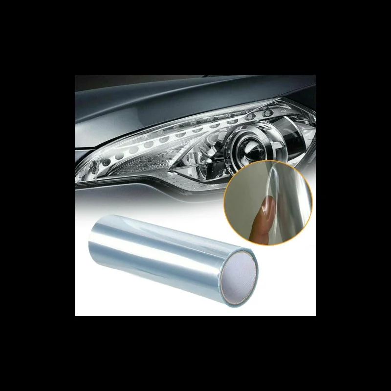 Folie protectie faruri / stopuri auto - Transparent (pret/m liniar), Oracal