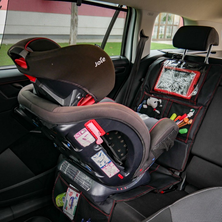 Husa Protectie Pentru Scaun Auto Copii Cu Buzunar Tableta - 24306 - MEGA DRIVE