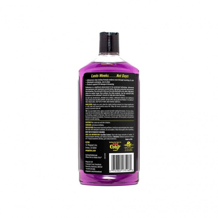 Meguiar’s Gold Class Endurance Tire Gel, Dressing Anvelope Gel, 473 ml - G7516 - MEGUIAR`S