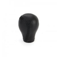 Nuca schimbator de viteza din piele, cusatura neagra - 01755