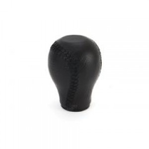 Nuca schimbator de viteza din piele, cusatura neagra - 01755