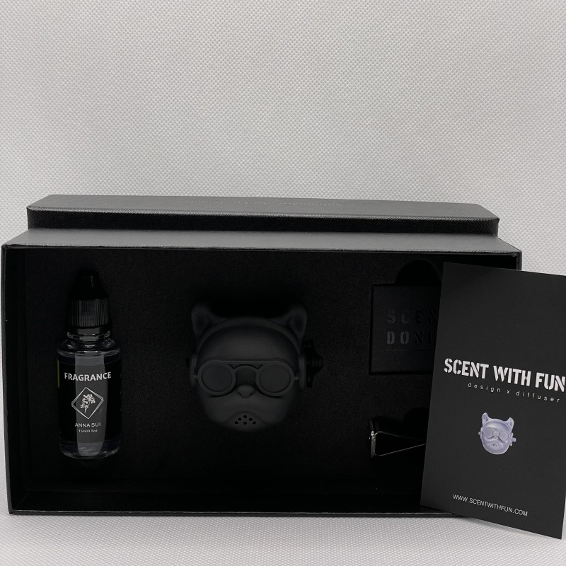 Odorizant auto Bulldog - Negru Mat , Esenta Lichida 15 ML - C-MB - Scent With Fun