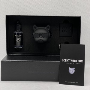 Odorizant auto "Bulldog" - Negru Mat , Esenta Lichida 15 ML