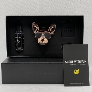 Odorizant auto "Bulldog" - Rose Gold , Esenta Lichida 15 Ml