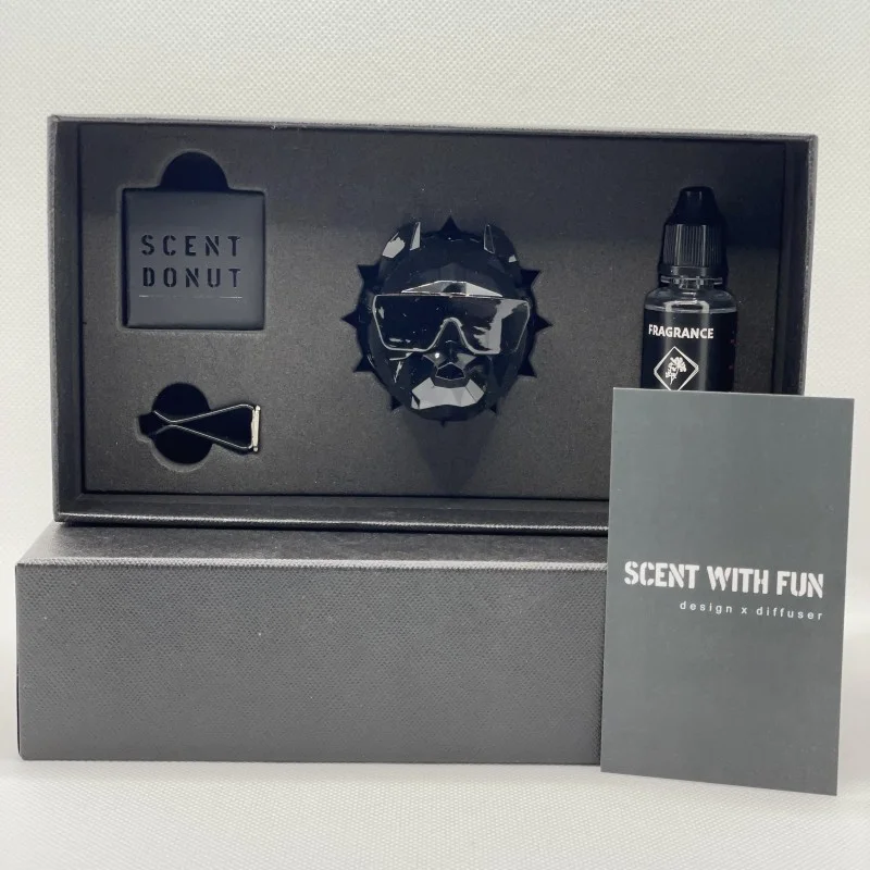 Odorizant auto Pitbull - Negru Lucios , Esenta Lichida 15 Ml, Scent With Fun