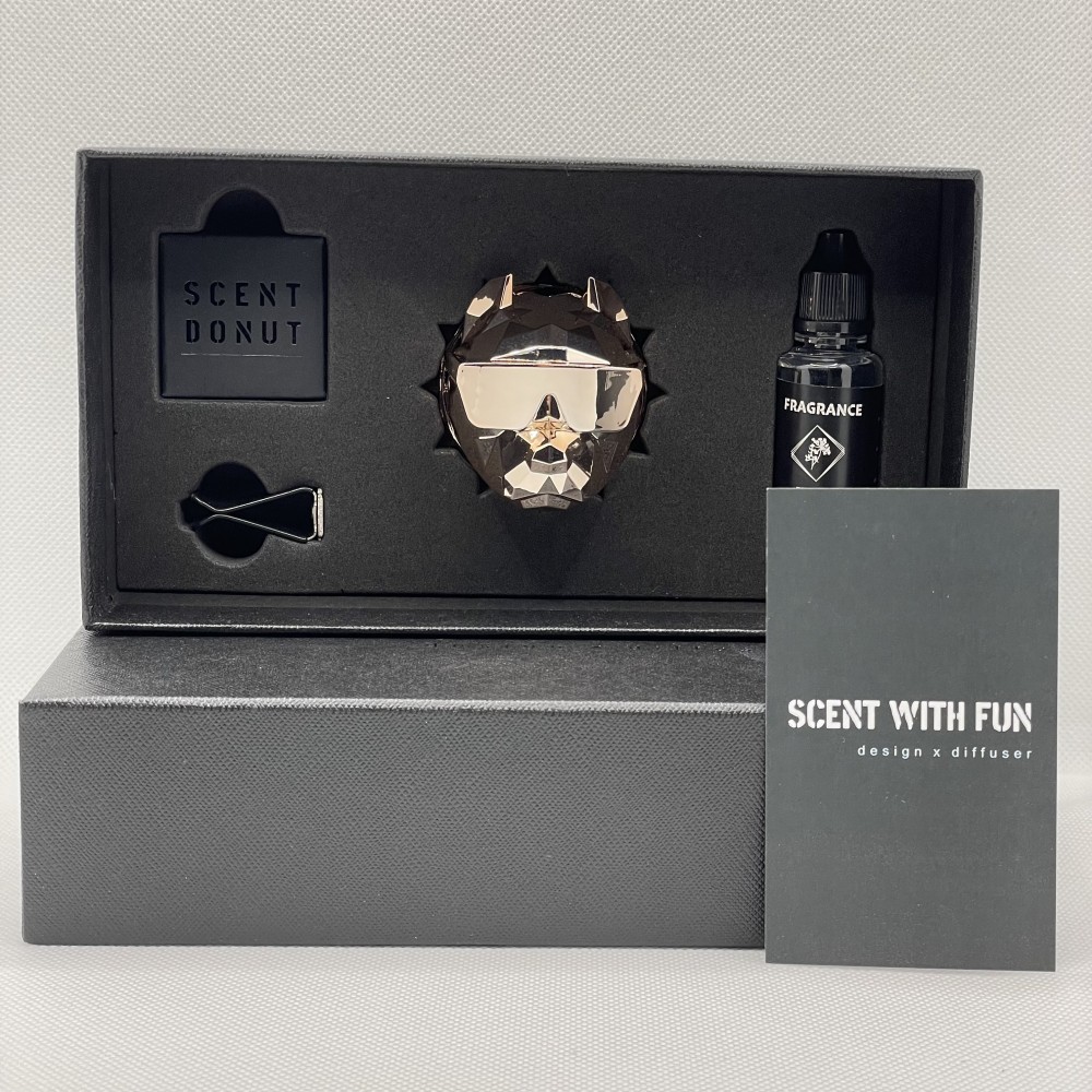 Odorizant auto Pitbull - Rose Gold , Esenta Lichida 15 Ml - C2-RG - Scent With Fun
