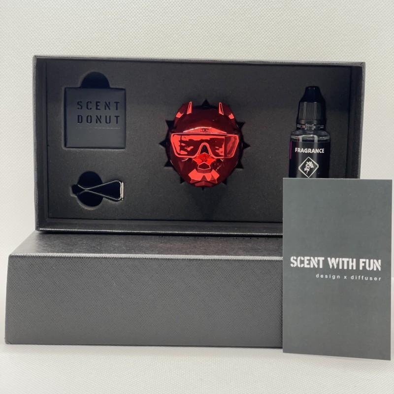 Odorizant auto "Pitbull" - Rosu , Esenta Lichida 15 Ml