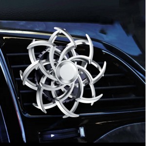 Odorizant auto , Spider 6,5 cm-Argintiu