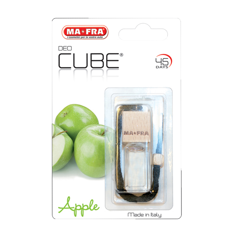  Odorizant auto lichid - DEO CUBE MĂR VERDE