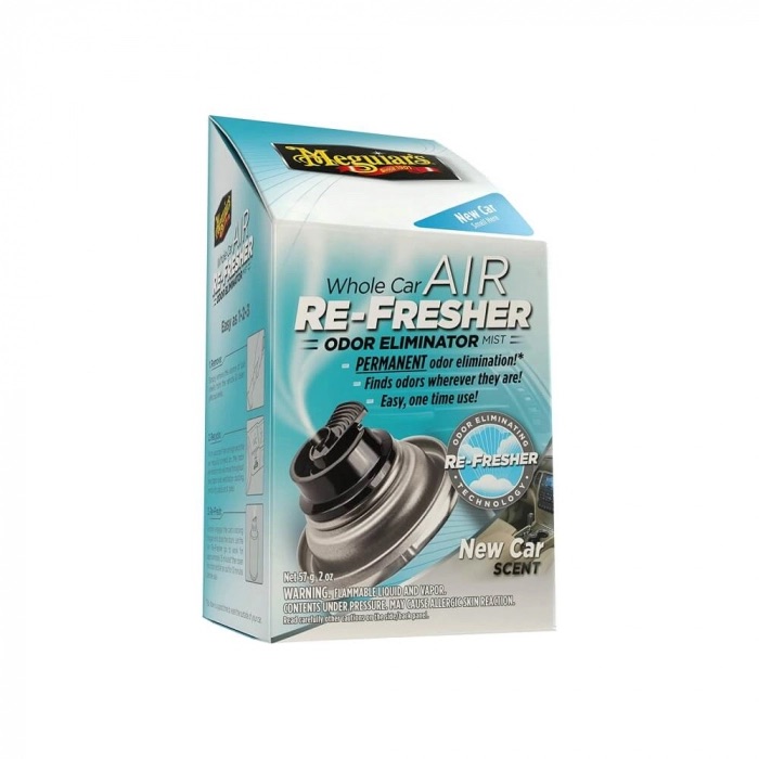 Odorizant auto reimprospatare aer Meguiars Air Re-Fresher, New Car Scent,59ml - G16402 - MEGUIAR`S
