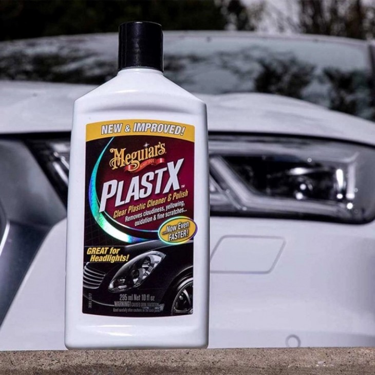 Pasta polish pentru plastic Meguiars Plast X, 295ml - G12310 - MEGUIAR`S