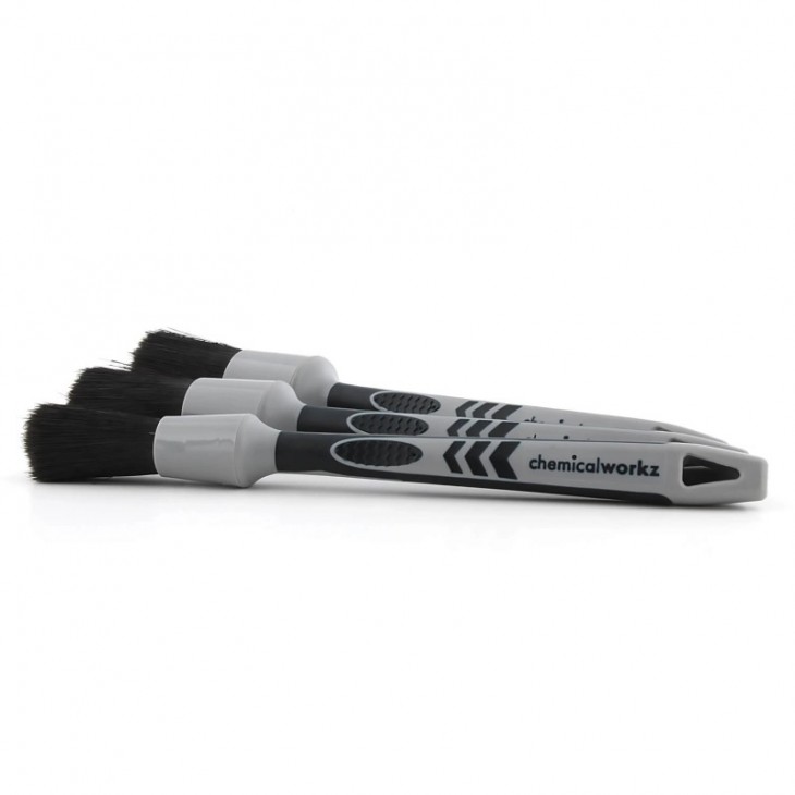 Pensulă detailing , Black Boar Detailing Brush - set 3 buc - CW-DB-BB-S - ChemicalWorkz