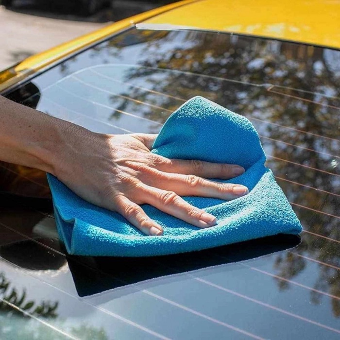 Perfect Clarity Glass Towel, Laveta microfibră sticlă Meguiars 40,6x40,6 cm - X190301 - MEGUIAR`S