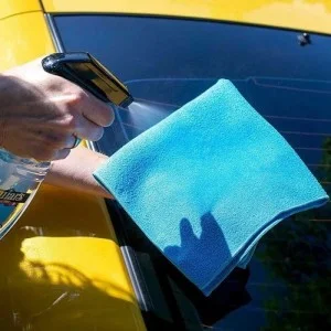 Perfect Clarity Glass Towel, Laveta microfibră sticlă Meguiar's 40,6x40,6 cm, MEGUIAR`S