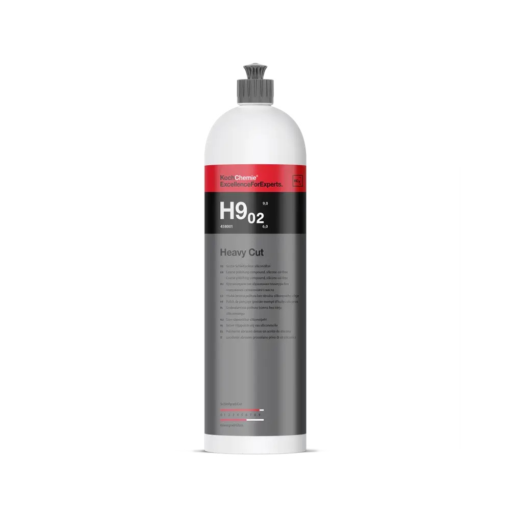 Polish abraziv fara silicon si uleiuri Koch Chemie Heavy Cut, H9.02, 1L - 458001 - KOCH CHEMIE