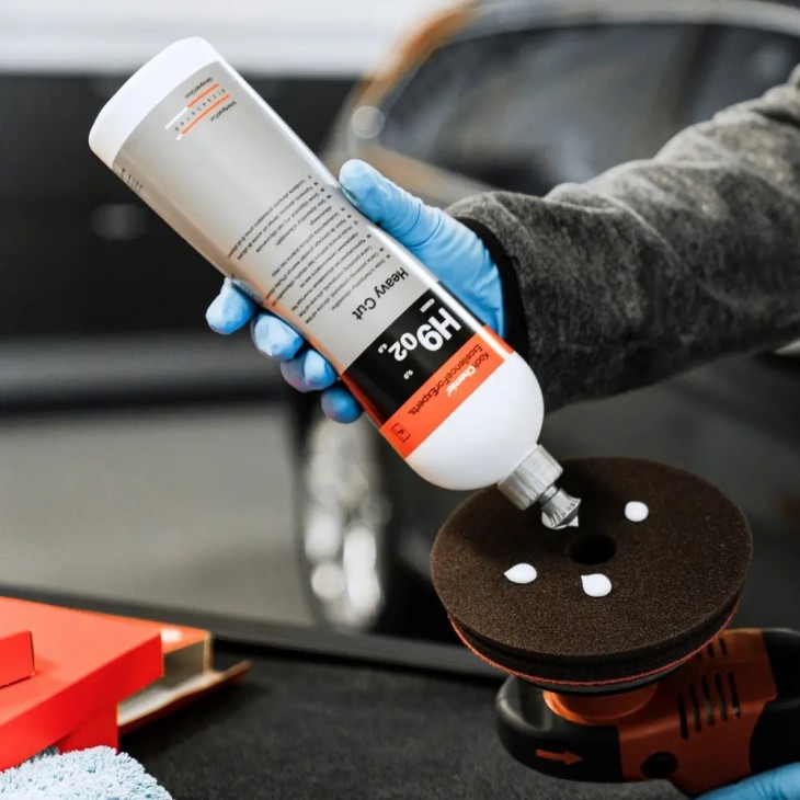 Polish abraziv fara silicon si uleiuri Koch Chemie Heavy Cut, H9.02, 1L - 458001 - KOCH CHEMIE