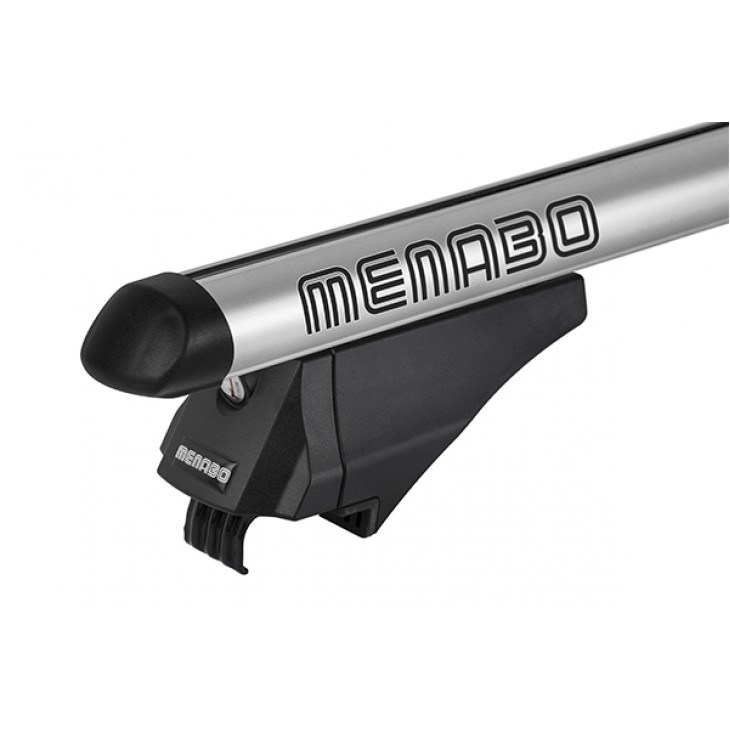 Set Bare Portbagaj Transversale Aluminiu Tiger Silver L 120Cm - 02389 - MENABO