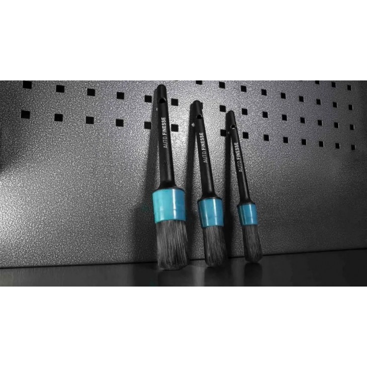 Set de trei pensule pentru detailing auto - STDB-12 - Auto Finesse