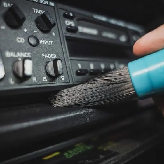 Set de trei pensule pentru detailing auto 