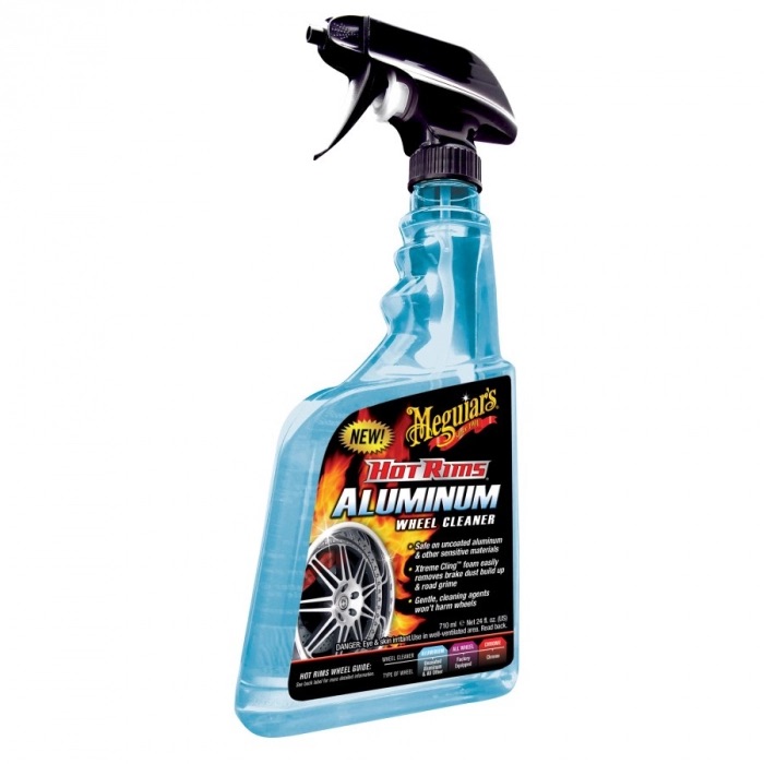 Solutie curatare jante aluminiu Hot Rims Aluminium Wheel Cleaner Meguiar's, 709ml
