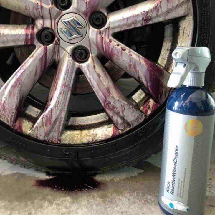 Solutie curatare jante reactiva Koch Chemie Reactive Wheel Cleaner, 750ml - 77704750 - KOCH CHEMIE