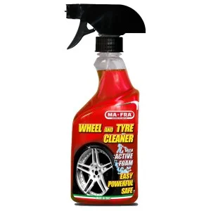 Solutie curatare jante si anvelope, WHEEL & TYRE CLEANER 500ml , MA FRA