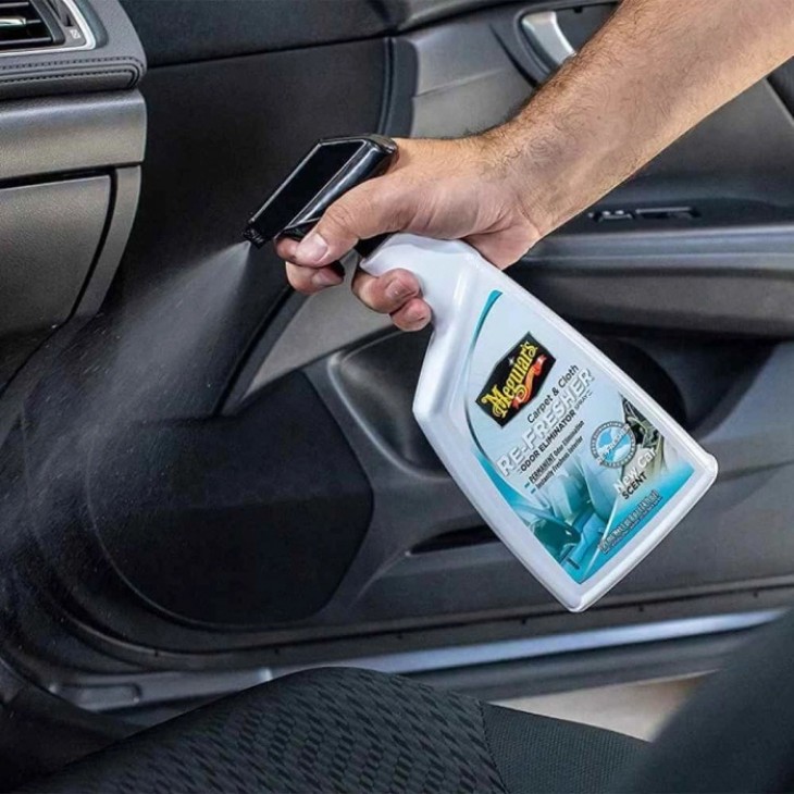 Solutie neutralizare mirosuri pentru textil Meguiars Carpet & Cloth Re-Fresher, 709ml - G180724 - MEGUIAR`S
