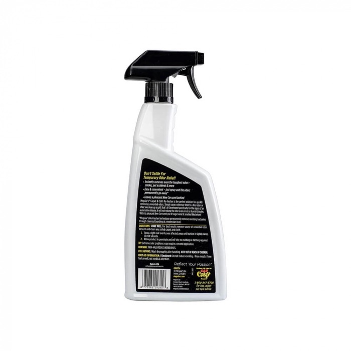 Solutie neutralizare mirosuri pentru textil Meguiars Carpet & Cloth Re-Fresher, 709ml - G180724 - MEGUIAR`S