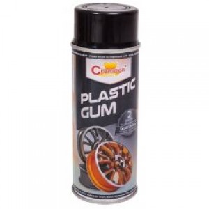 Spray Vopsea Cauciucata pentru Jante, culoare Neagra, 400ml, Champion Color