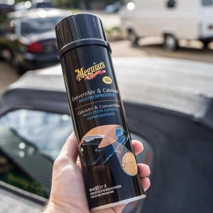 Spray impermeabilizare tesaturi Convertible and Cabriolet Wheatherproofer Meguiars, 336ml - G2112 - MEGUIAR`S