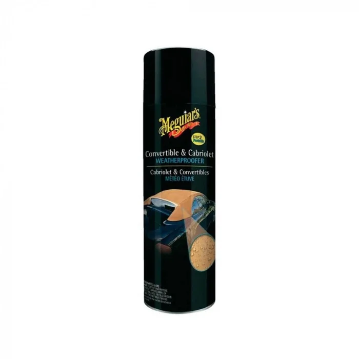 Spray impermeabilizare tesaturi Convertible and Cabriolet Wheatherproofer Meguiar's, 336ml, MEGUIAR`S