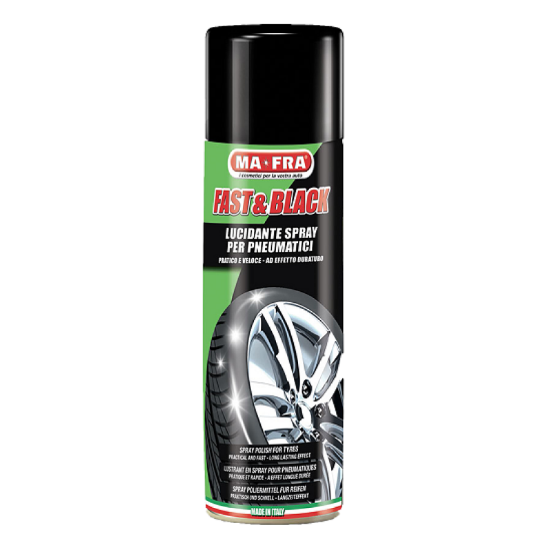 Spray pentru anvelope - FAST & BLACK spray 500 ml - H0283 - MA FRA